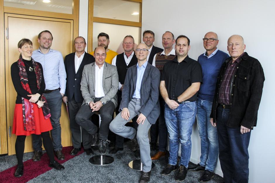 Projektpräsentation Gruppenfoto