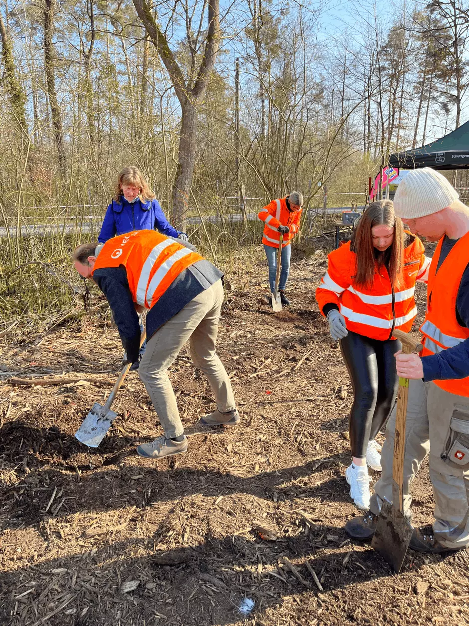 Baumpflanzungen mit der Schutzgemeinschaft Deutscher Wald (08-2024)