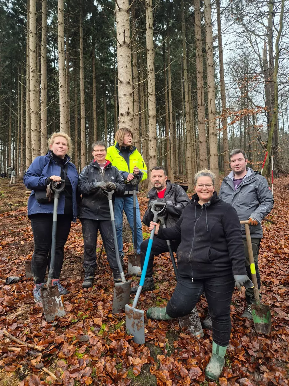Buche-Buche-Ulme: Erfolgreiche Baumpflanzaktion in Rostock