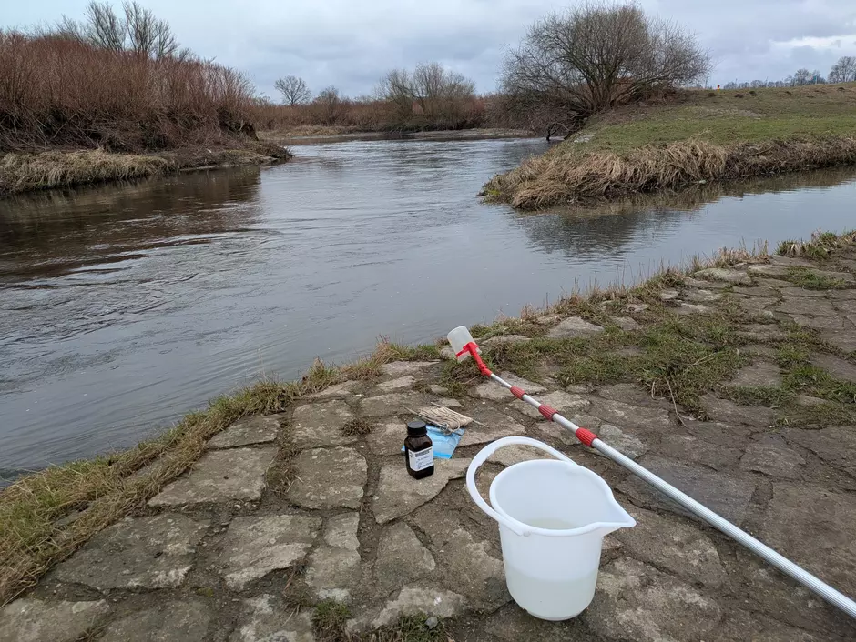 Start der Mikroplastik-Beprobung im Rahmen von NEISSE TOTAL